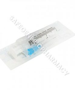 Plastic Syringe with needle 2ml