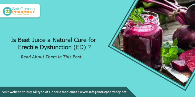 Is Beet Juice a Natural Cure for Erectile Dysfunction (ED)?