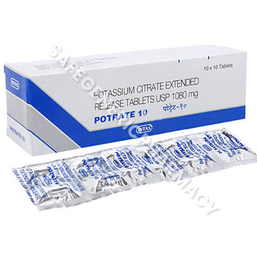 Potrate 10 (Potassium Citrate 1080mg)