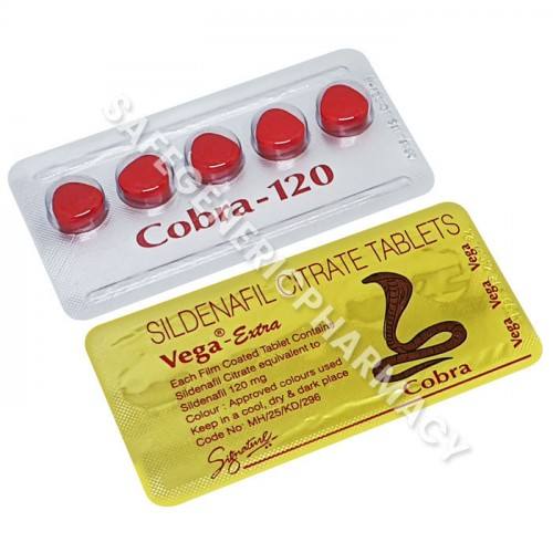Vega Extra Cobra 120mg (Sildenafil Citrate)