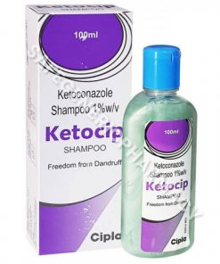 Ketocip 1% Shampoo (Ketoconazole 1%) 100ml