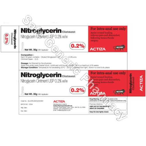 Nitroglycerin Ointment