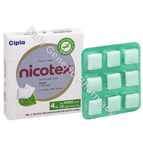 Nicotex 4mg Gum