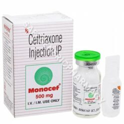 Monocef 500mg injection (Ceftriaxone)