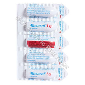 Mesacol 1gm Suppository 1