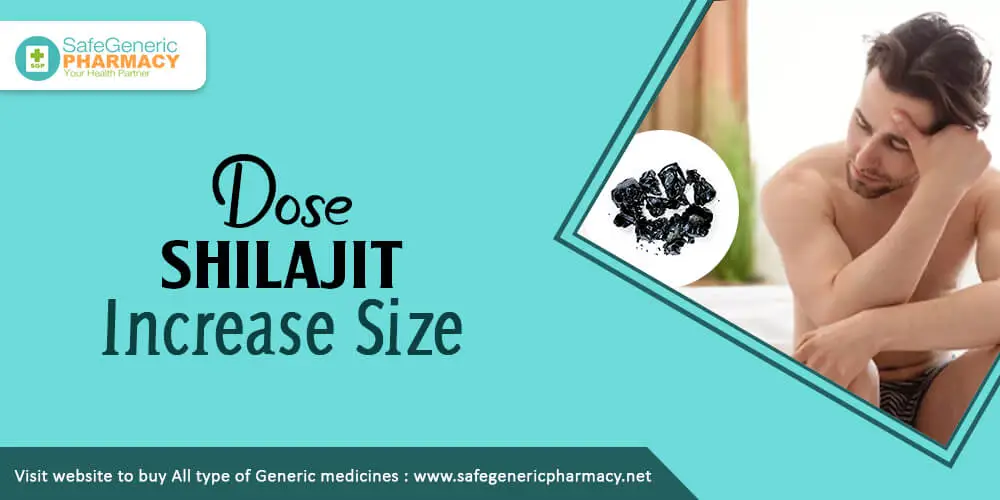 Dose shilajit increase size